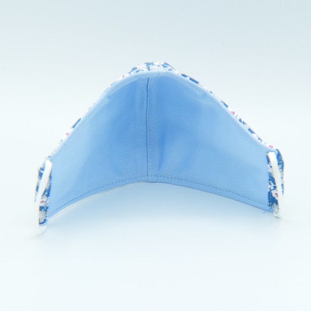 NEW Triple Layer Floral 3D Face Mask-Bright Blur - Picture 4 of 8